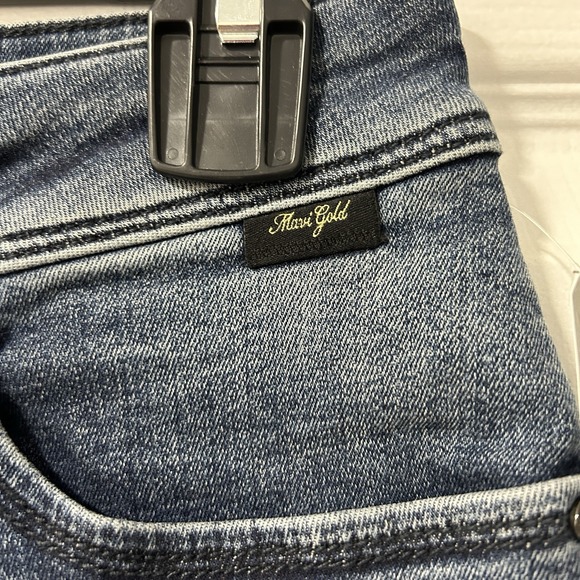 Mavi Gold Women's Size W27/L32 Kendra High Rise Straight Leg Dark Wash Jeans NWT - Picture 4 of 13